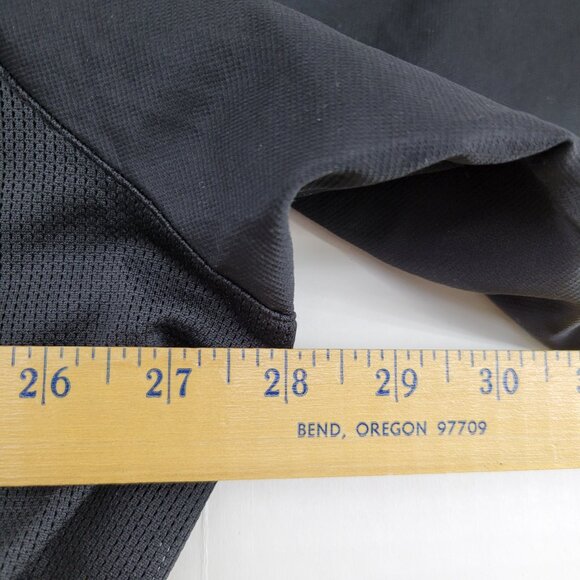 Nike Team 1/4 zip Jacket Men's XXL Black Fit Dry Dri Fit Windbreaker - Picture 9 of 13